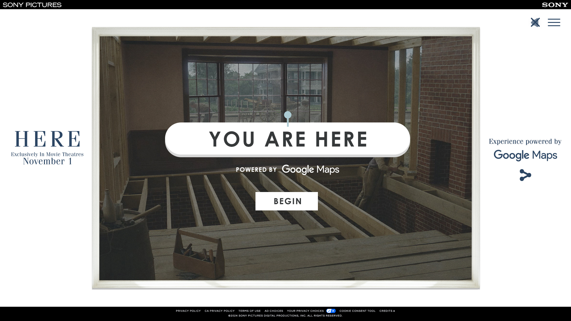 Here blog entry screen